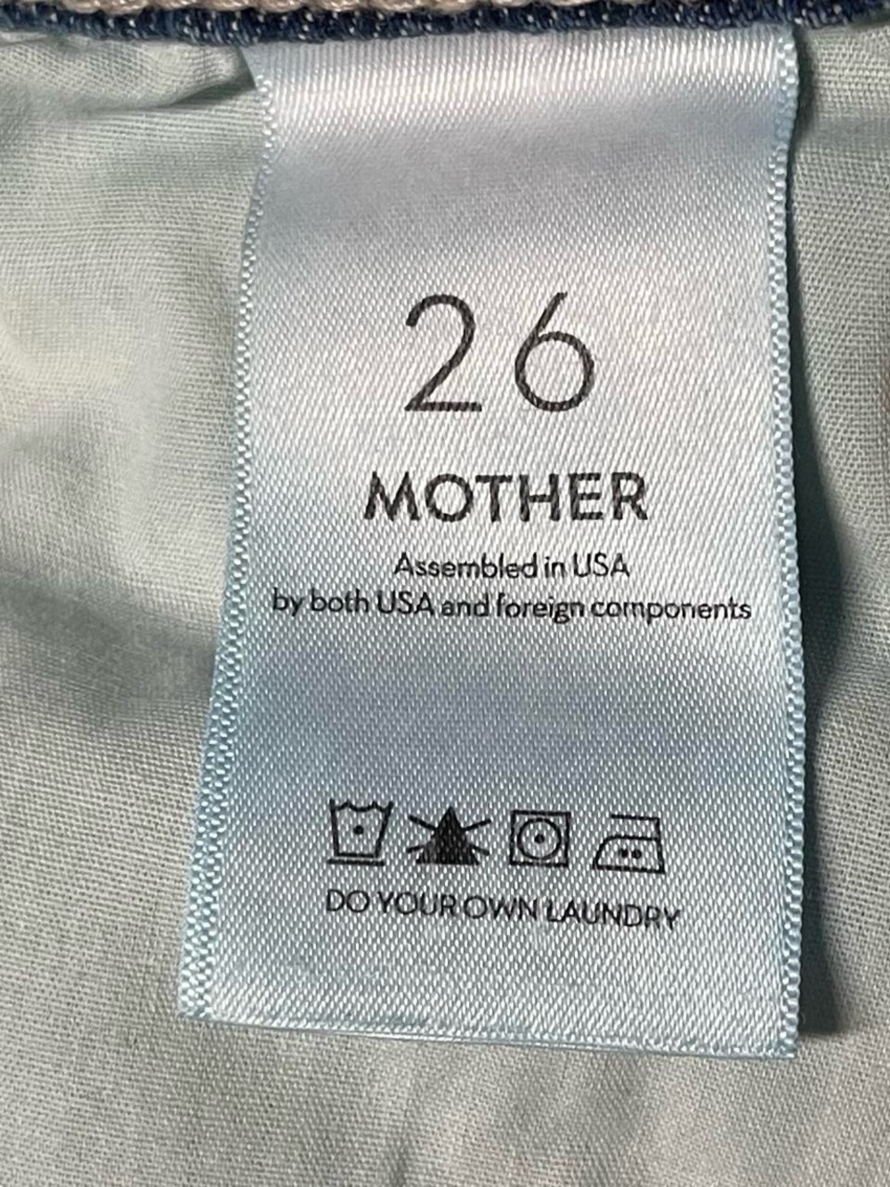 Mother Shorts The Dutchie Short Fray Women's Cut Off Jean Shorts Stretch 26 - Picture 4 of 10